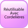 GK Plast - sac reutilisable - sac avec cordelieres